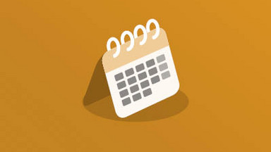 Terminkalender gelb Terminkalender gelb