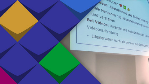 Melanie Wegerhoff referiert über barrierefreie Medien