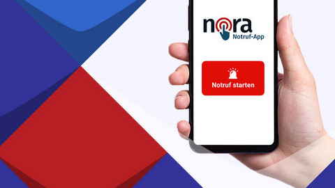 Das Handy mit der Notruf-App