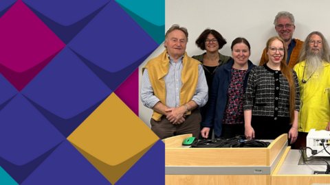 Das Bild zeigt eine Gruppe von Personen. Dabei handelt es sich um die Teilnehmenden des Strategie-Workshops des DSB in Erkner bei Berlin.