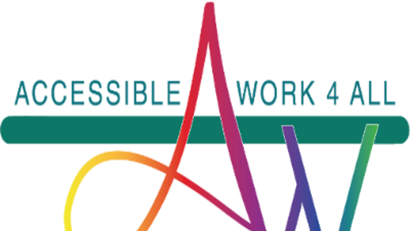 Logo des Projekts  Accessible Work 4 All