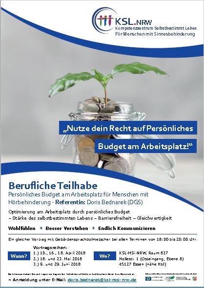 Plakat der Veranstaltung