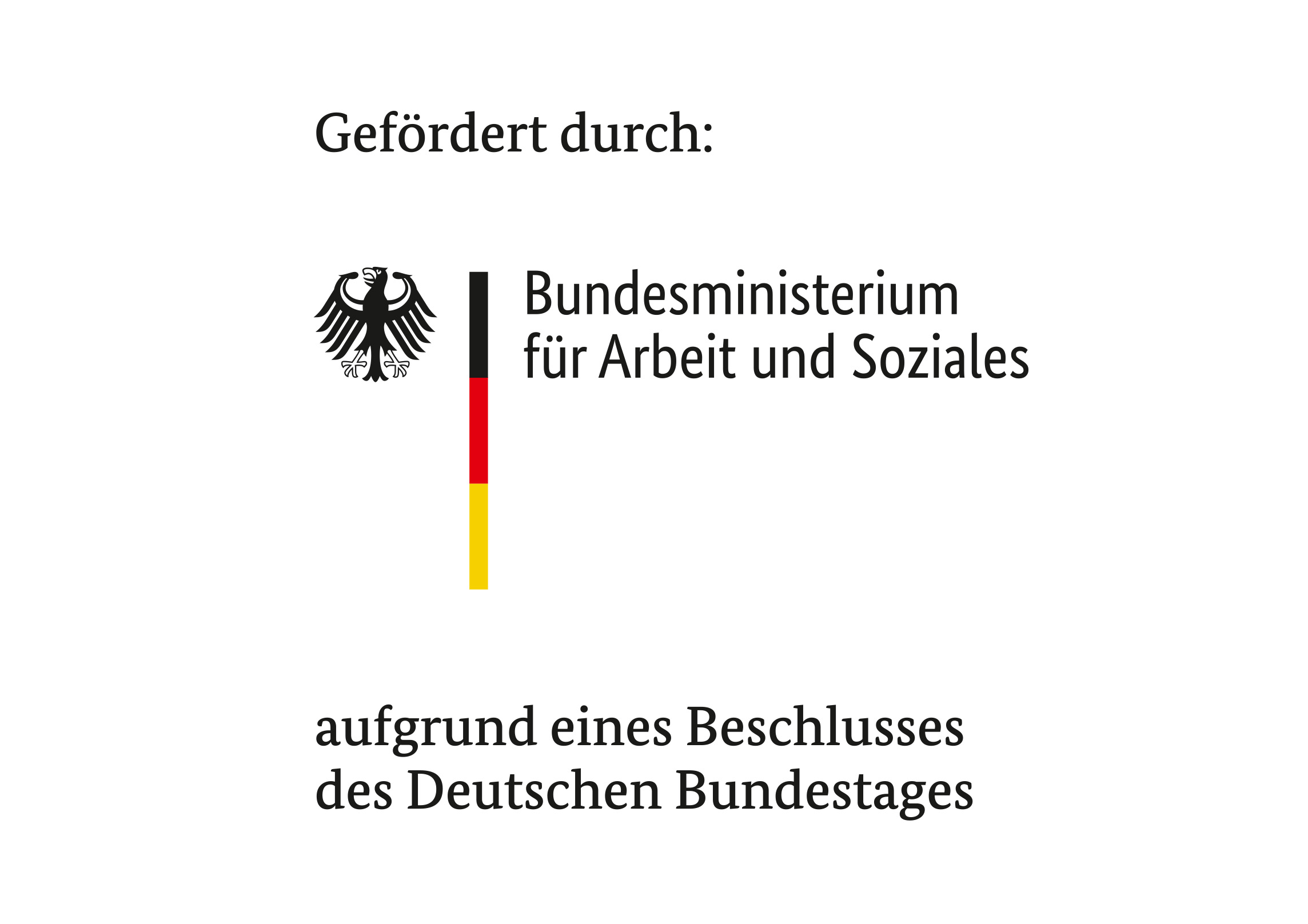 Logo des Bundesministeriums für Arbeit und Soziales