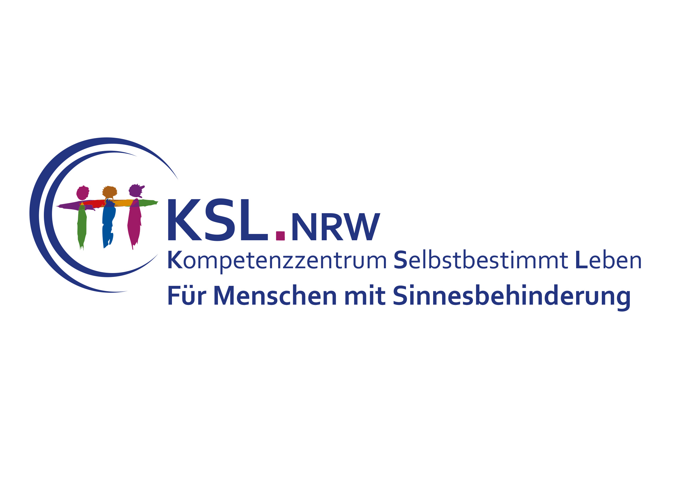 Logo des Kompetenzzentrums für Menschen mit Sinnesbehinderung