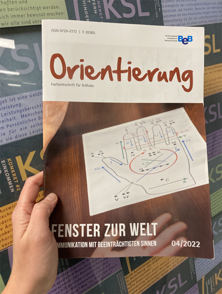 Cover der Zeitung "Orientierung"